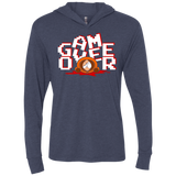 T-Shirts Vintage Navy / X-Small Game over Triblend Long Sleeve Hoodie Tee