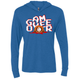 T-Shirts Vintage Royal / X-Small Game over Triblend Long Sleeve Hoodie Tee