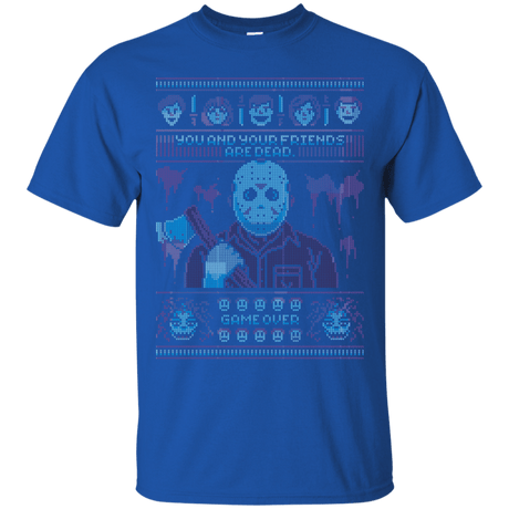 T-Shirts Royal / S Game Over Ugly Sweater T-Shirt