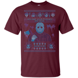 T-Shirts Maroon / YXS Game Over Ugly Sweater Youth T-Shirt