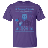 T-Shirts Purple / YXS Game Over Ugly Sweater Youth T-Shirt