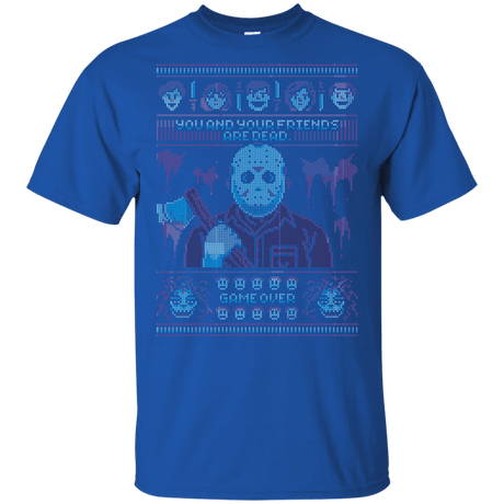 T-Shirts Royal / YXS Game Over Ugly Sweater Youth T-Shirt