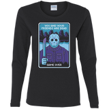 T-Shirts Black / S Game Over Women's Long Sleeve T-Shirt