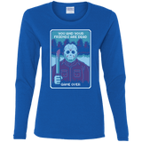 T-Shirts Royal / S Game Over Women's Long Sleeve T-Shirt