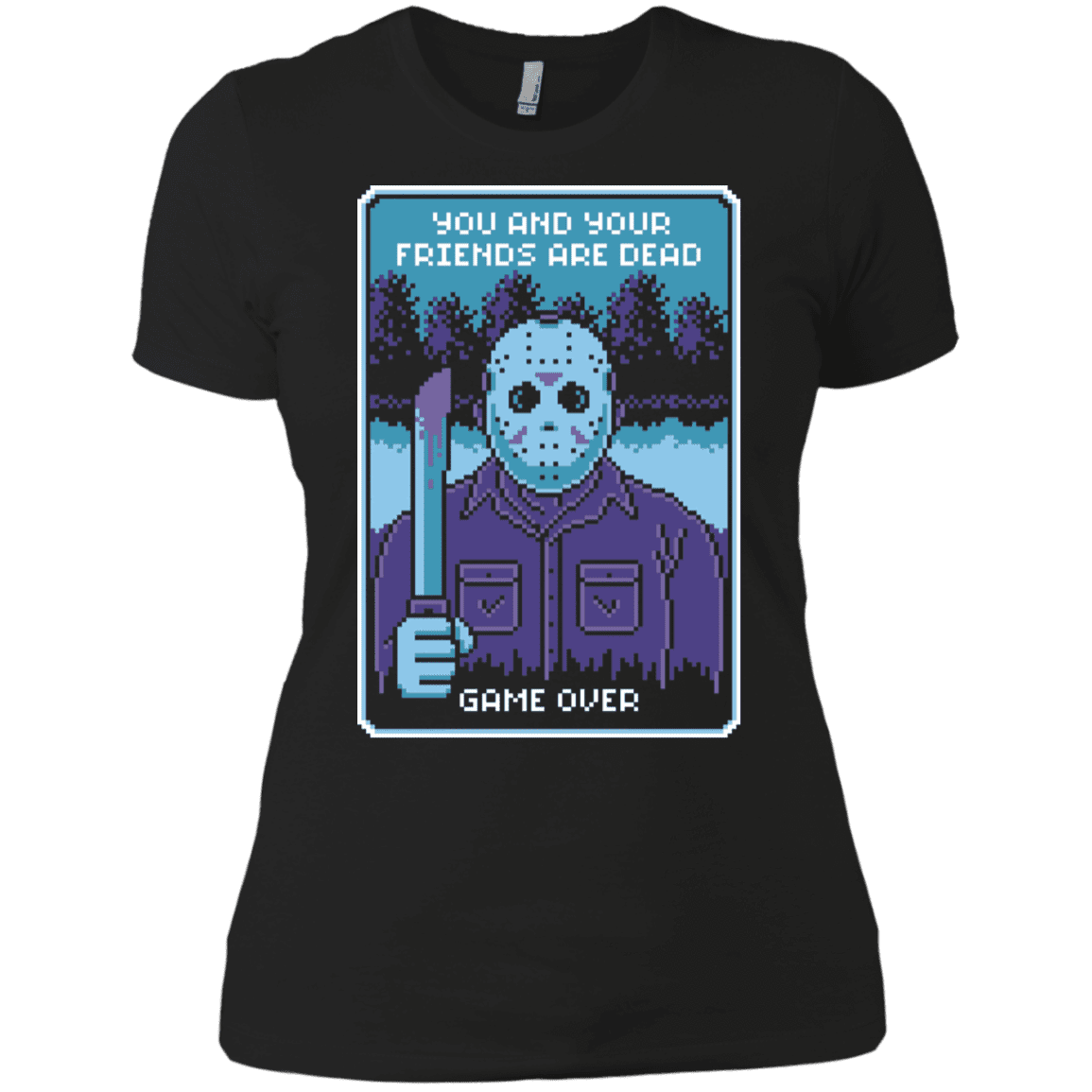 T-Shirts Black / X-Small Game Over Women's Premium T-Shirt