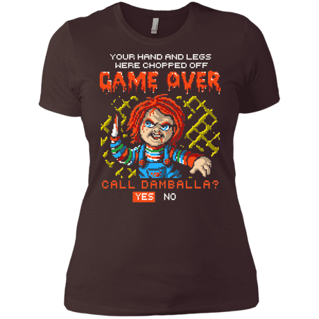 T-Shirts Dark Chocolate / X-Small Game Over Women's Premium T-Shirt
