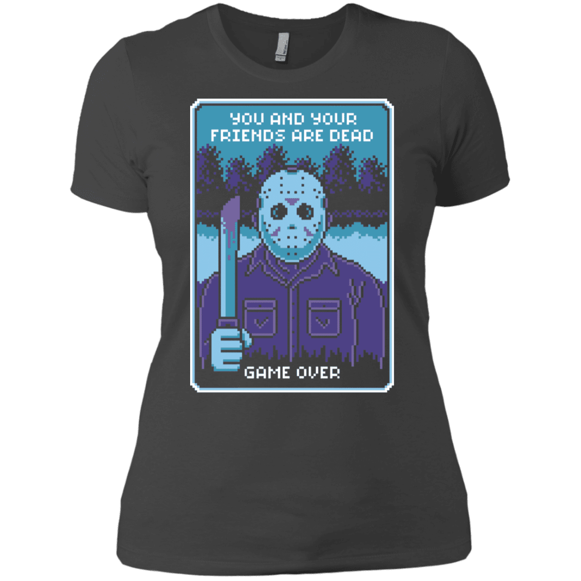 T-Shirts Heavy Metal / X-Small Game Over Women's Premium T-Shirt