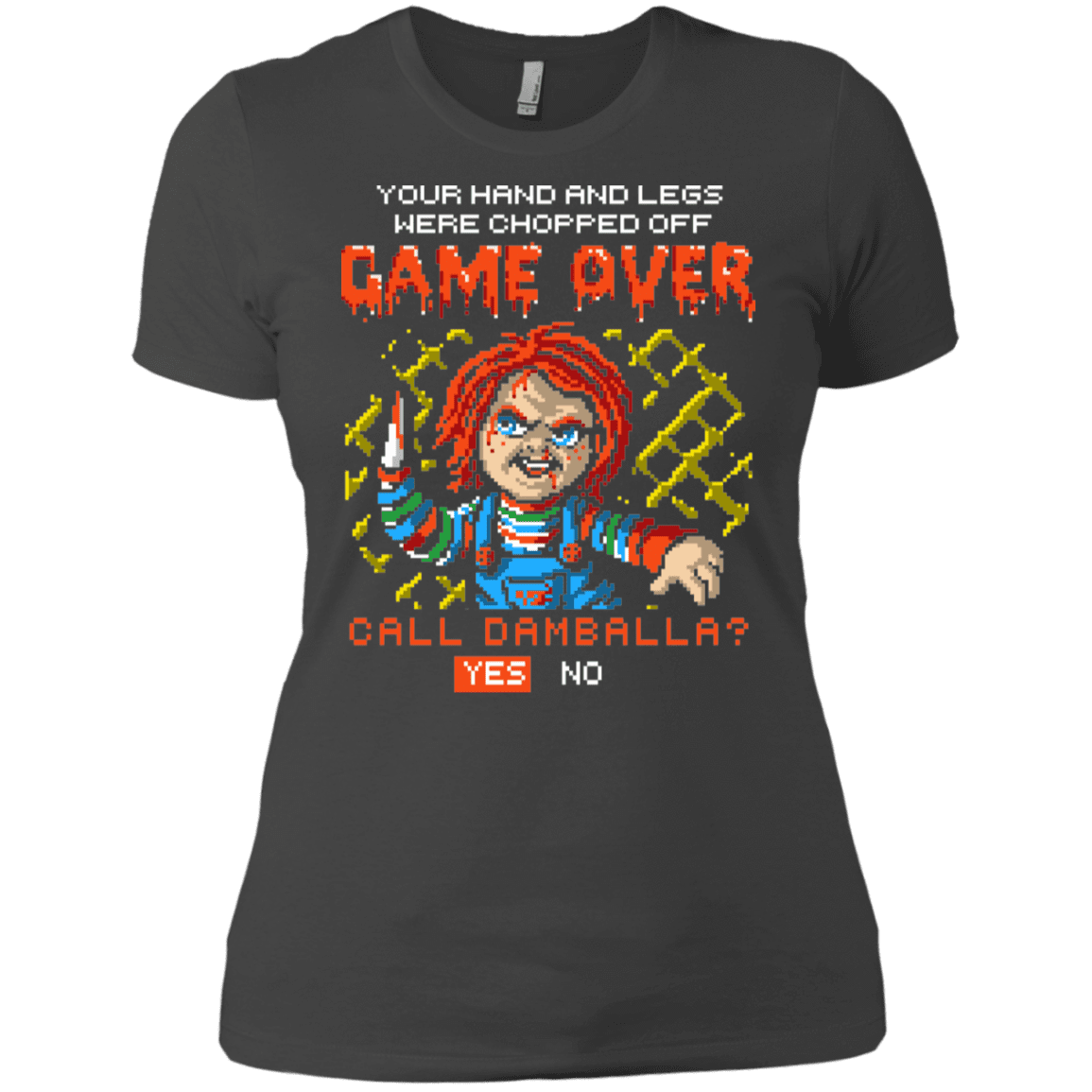 T-Shirts Heavy Metal / X-Small Game Over Women's Premium T-Shirt