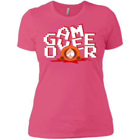 T-Shirts Hot Pink / X-Small Game over Women's Premium T-Shirt