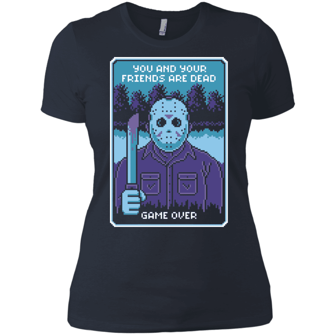 T-Shirts Indigo / X-Small Game Over Women's Premium T-Shirt