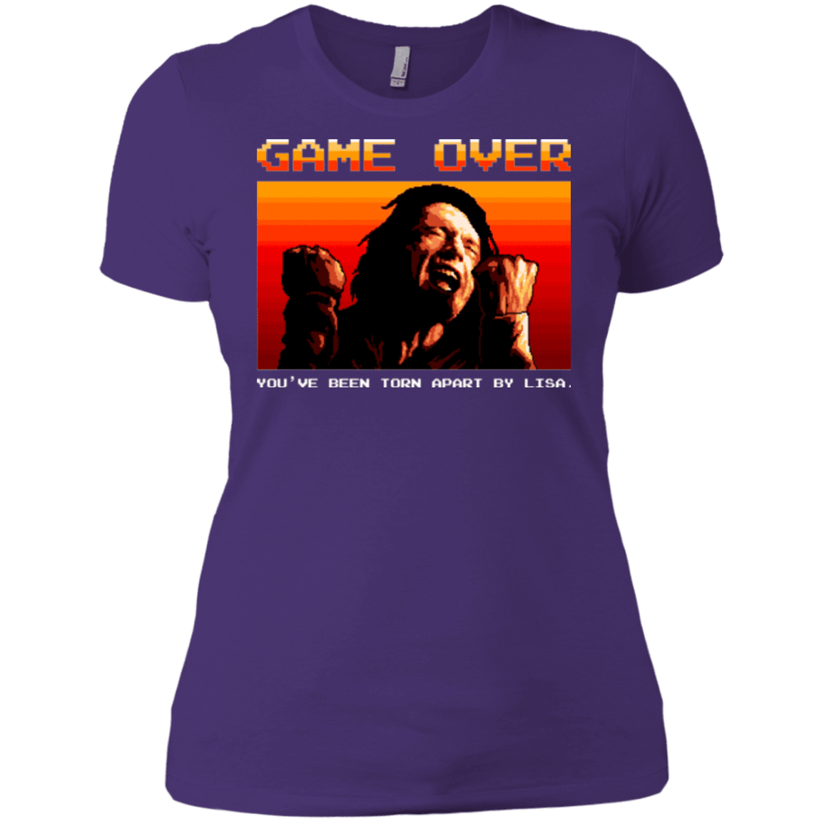 T-Shirts Purple / X-Small Game Over Women's Premium T-Shirt