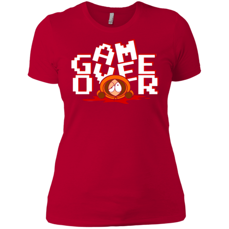 T-Shirts Red / X-Small Game over Women's Premium T-Shirt