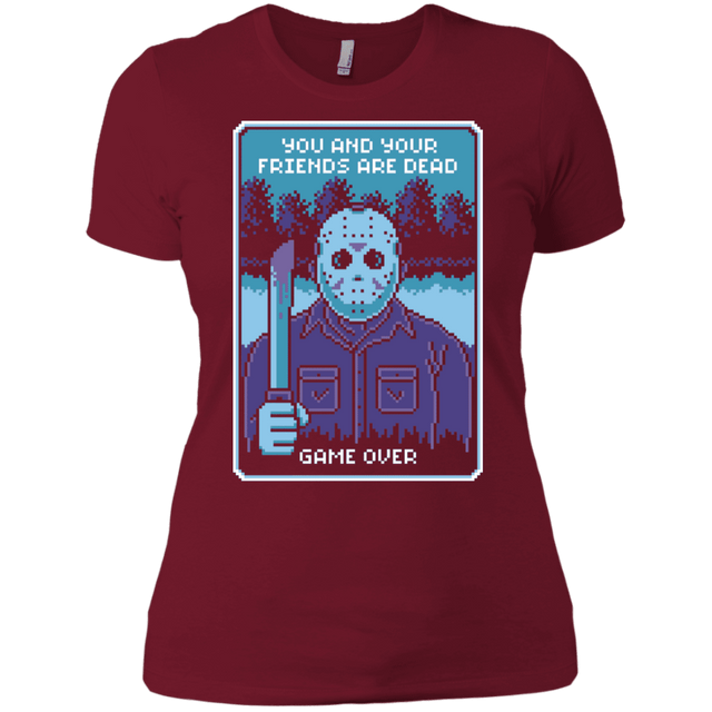 T-Shirts Scarlet / X-Small Game Over Women's Premium T-Shirt