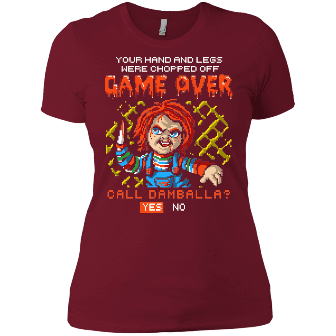 T-Shirts Scarlet / X-Small Game Over Women's Premium T-Shirt