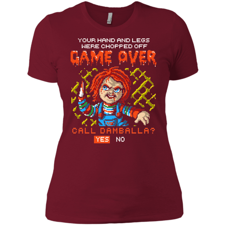 T-Shirts Scarlet / X-Small Game Over Women's Premium T-Shirt