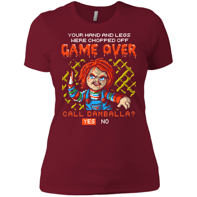 T-Shirts Scarlet / X-Small Game Over Women's Premium T-Shirt