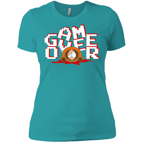 T-Shirts Tahiti Blue / X-Small Game over Women's Premium T-Shirt