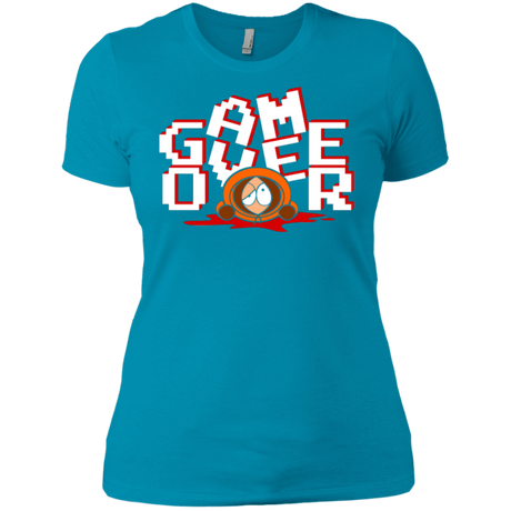 T-Shirts Turquoise / X-Small Game over Women's Premium T-Shirt