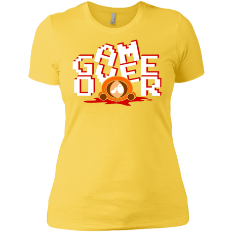 T-Shirts Vibrant Yellow / X-Small Game over Women's Premium T-Shirt