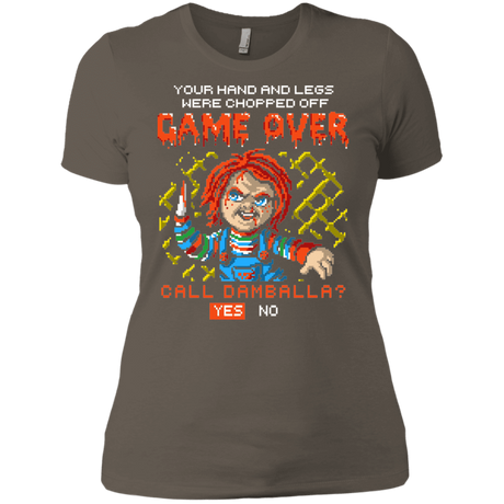 T-Shirts Warm Grey / X-Small Game Over Women's Premium T-Shirt
