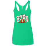 T-Shirts Envy / X-Small Game over Women's Triblend Racerback Tank