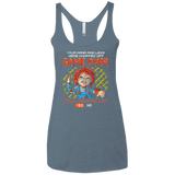 T-Shirts Indigo / X-Small Game Over Women's Triblend Racerback Tank