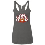 T-Shirts Premium Heather / X-Small Game over Women's Triblend Racerback Tank