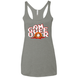 T-Shirts Venetian Grey / X-Small Game over Women's Triblend Racerback Tank