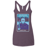 T-Shirts Vintage Purple / X-Small Game Over Women's Triblend Racerback Tank