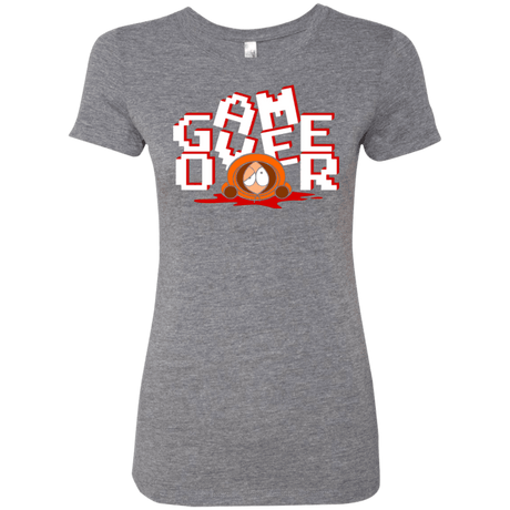 T-Shirts Premium Heather / Small Game over Women's Triblend T-Shirt