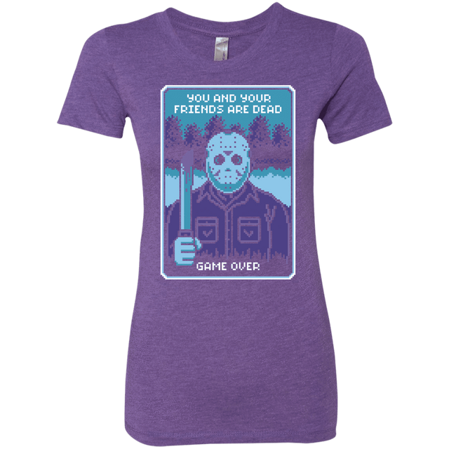T-Shirts Purple Rush / S Game Over Women's Triblend T-Shirt