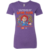 T-Shirts Purple Rush / S Game Over Women's Triblend T-Shirt