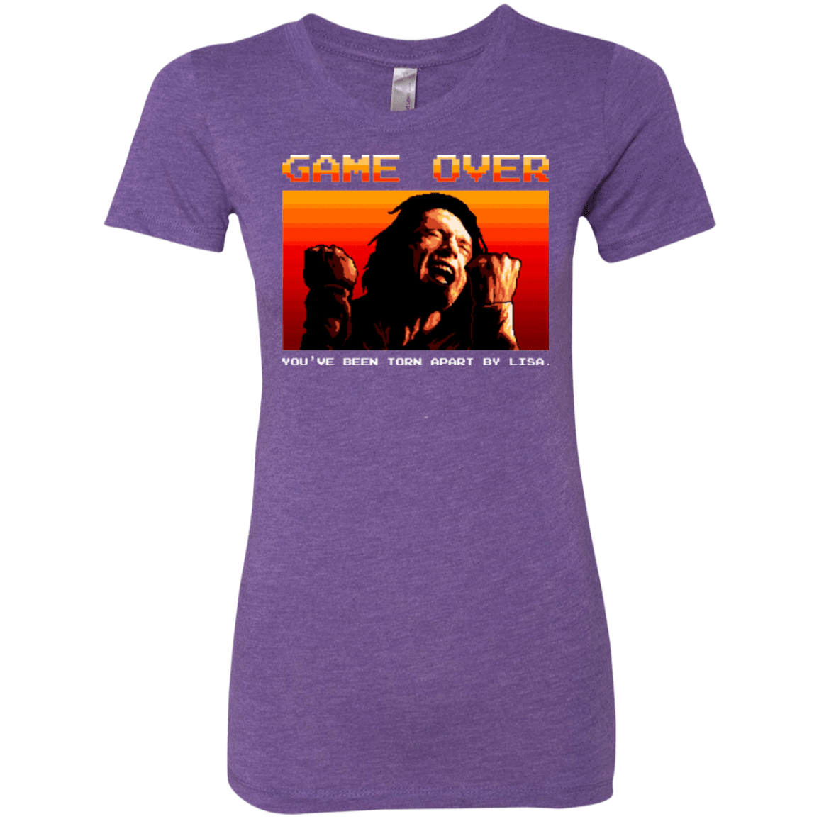 T-Shirts Purple Rush / Small Game Over Women's Triblend T-Shirt