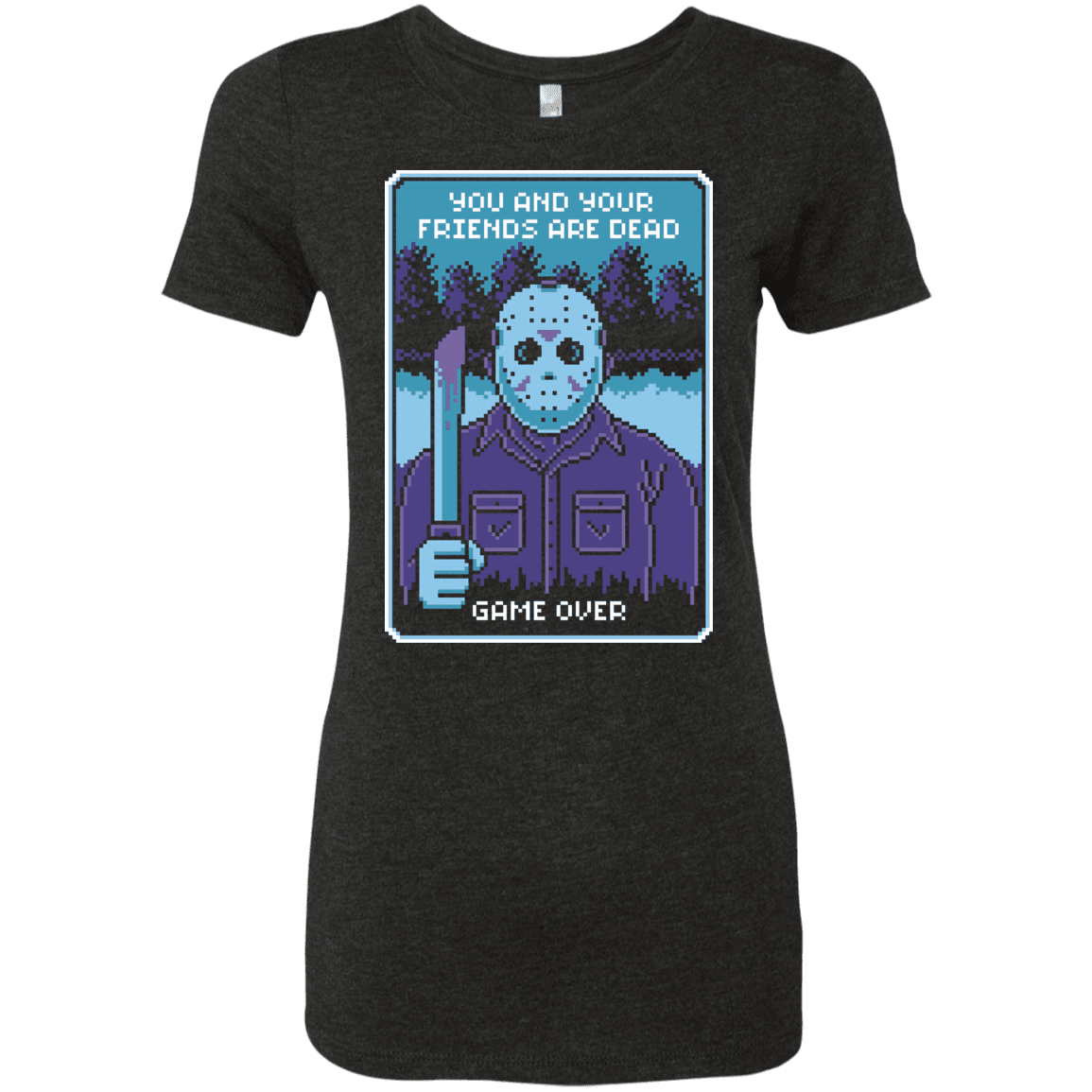 T-Shirts Vintage Black / S Game Over Women's Triblend T-Shirt