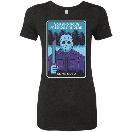 T-Shirts Vintage Black / S Game Over Women's Triblend T-Shirt