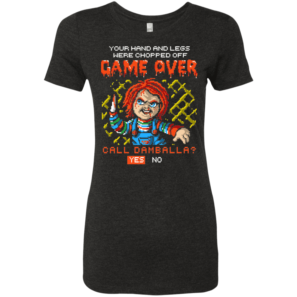 T-Shirts Vintage Black / S Game Over Women's Triblend T-Shirt