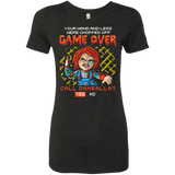 T-Shirts Vintage Black / S Game Over Women's Triblend T-Shirt
