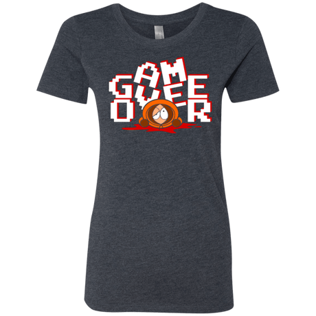 T-Shirts Vintage Navy / Small Game over Women's Triblend T-Shirt