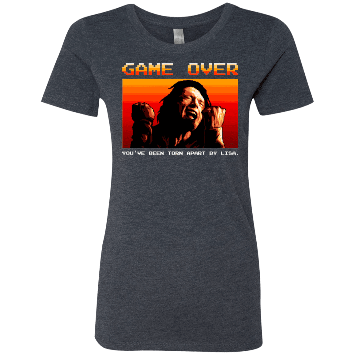 T-Shirts Vintage Navy / Small Game Over Women's Triblend T-Shirt