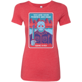 T-Shirts Vintage Red / S Game Over Women's Triblend T-Shirt