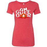 T-Shirts Vintage Red / Small Game over Women's Triblend T-Shirt