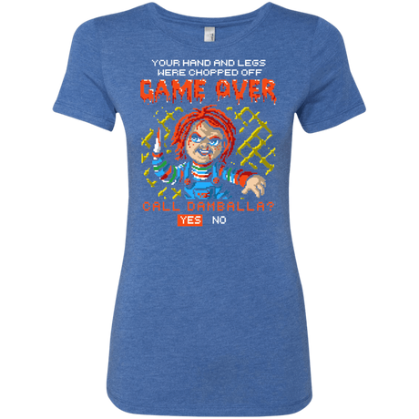 T-Shirts Vintage Royal / S Game Over Women's Triblend T-Shirt