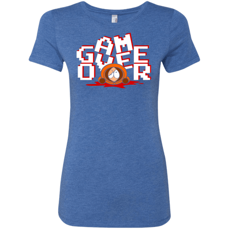 T-Shirts Vintage Royal / Small Game over Women's Triblend T-Shirt