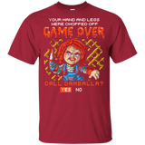 T-Shirts Cardinal / YXS Game Over Youth T-Shirt
