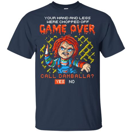 T-Shirts Navy / YXS Game Over Youth T-Shirt