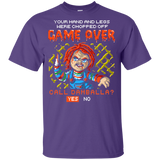 T-Shirts Purple / YXS Game Over Youth T-Shirt