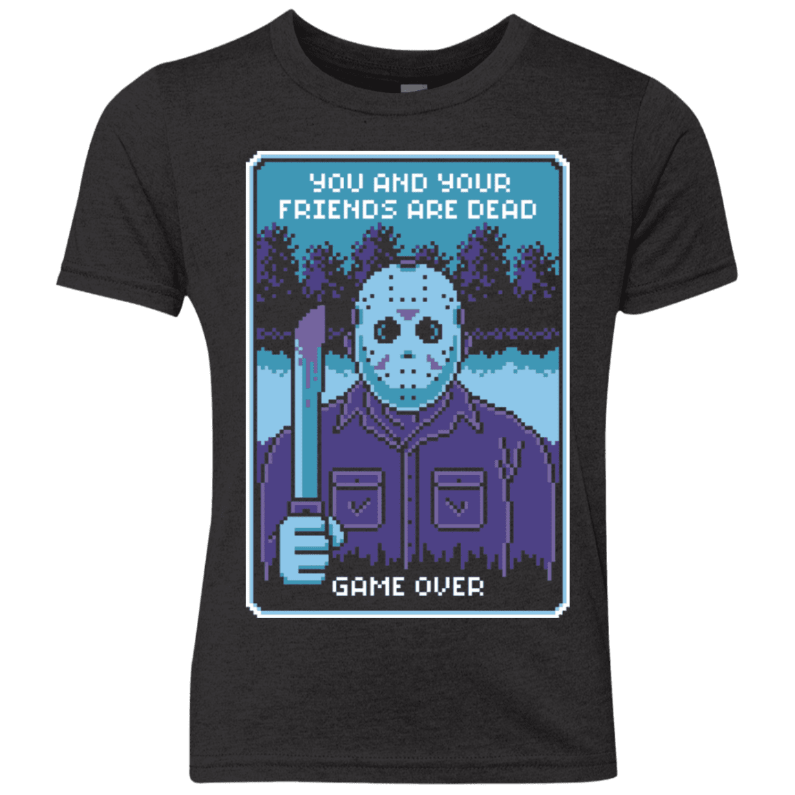 T-Shirts Vintage Black / YXS Game Over Youth Triblend T-Shirt