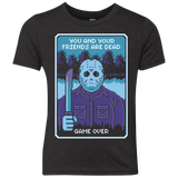 T-Shirts Vintage Black / YXS Game Over Youth Triblend T-Shirt