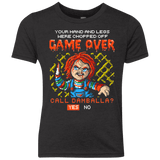 T-Shirts Vintage Black / YXS Game Over Youth Triblend T-Shirt