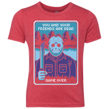 T-Shirts Vintage Red / YXS Game Over Youth Triblend T-Shirt